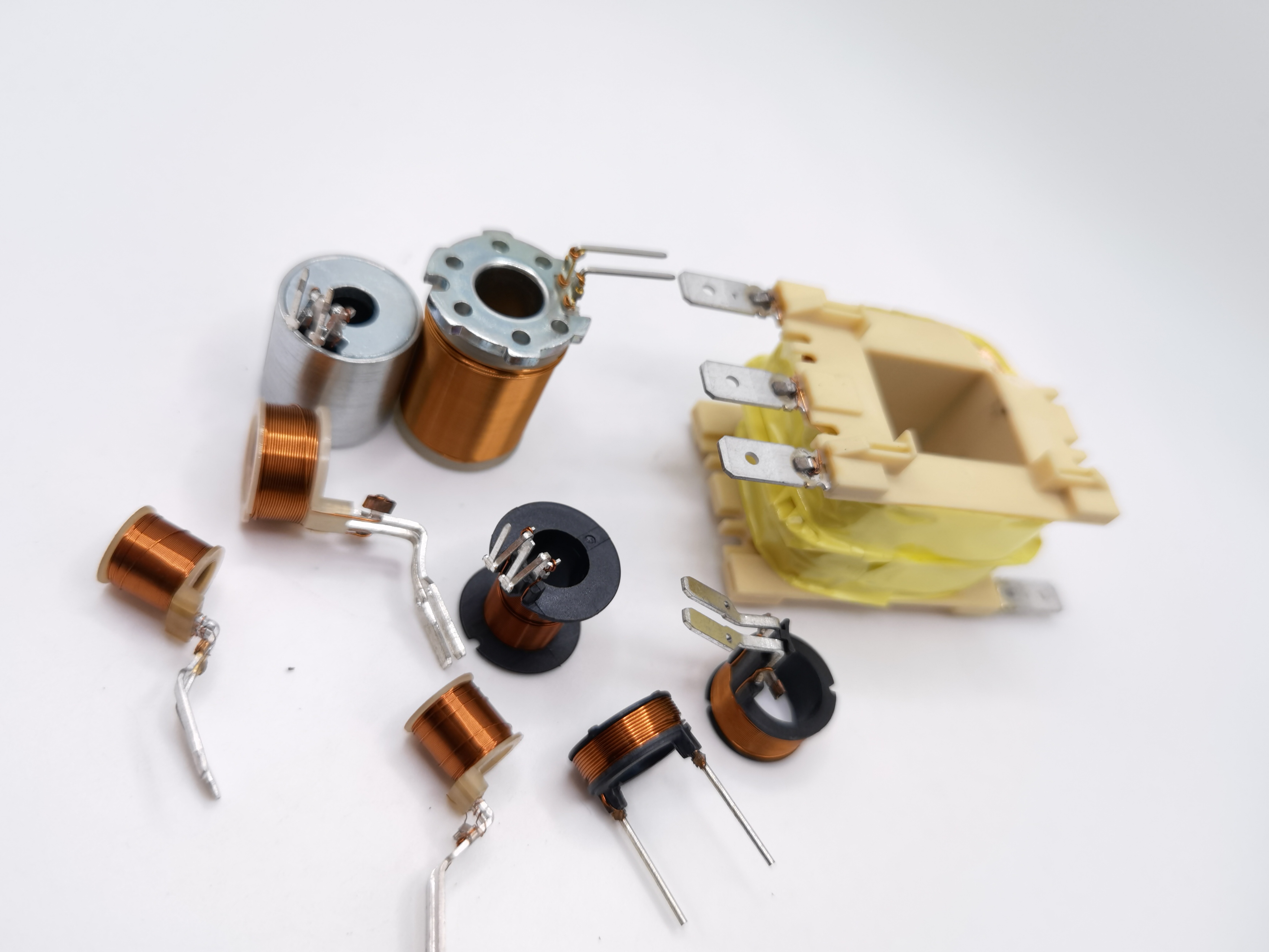 电子线圈漆包线焊接工艺样品