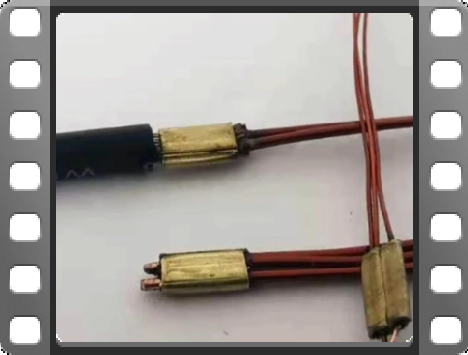 线束压方焊接视频