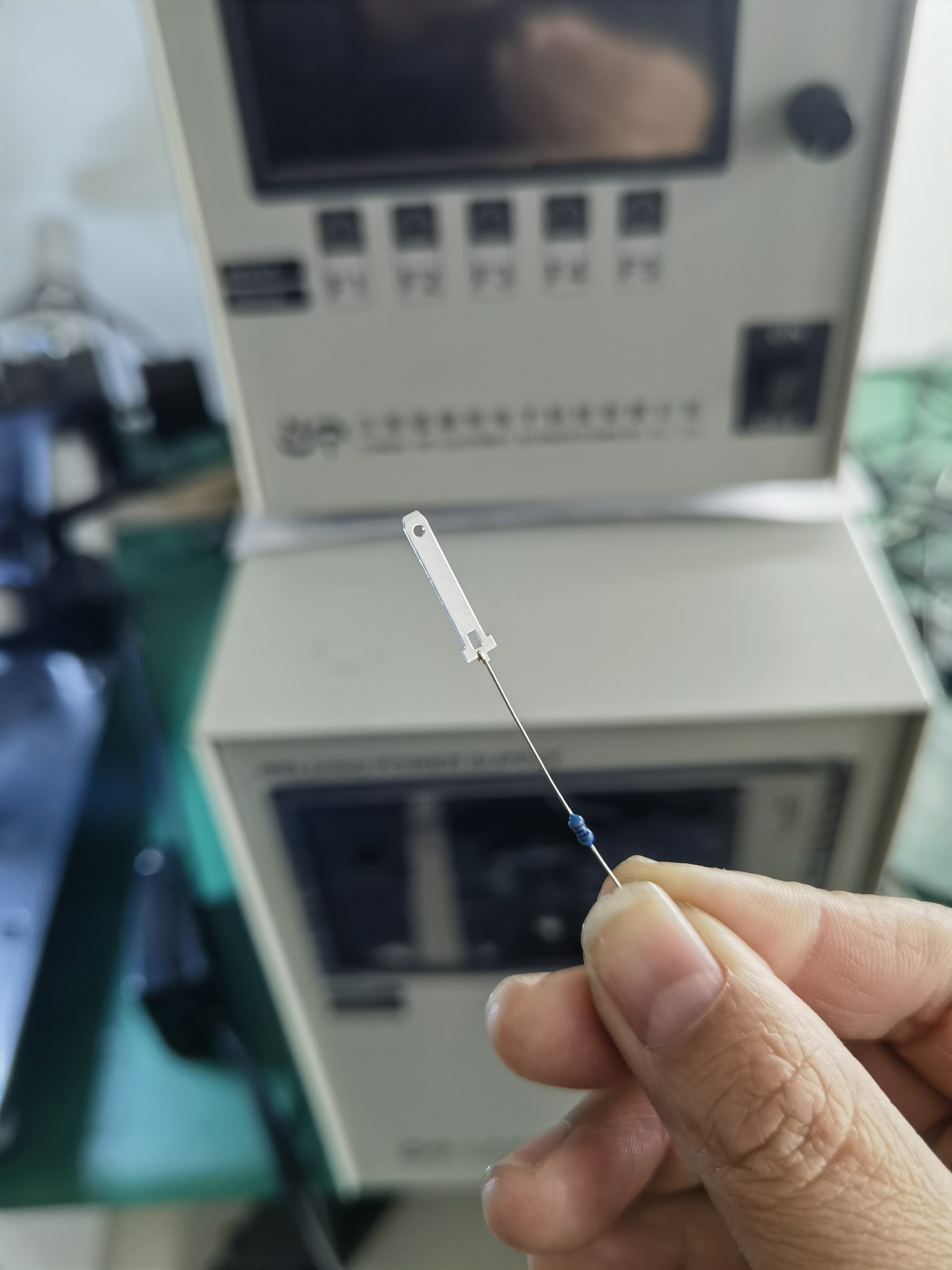 电阻连接端子点焊机样品