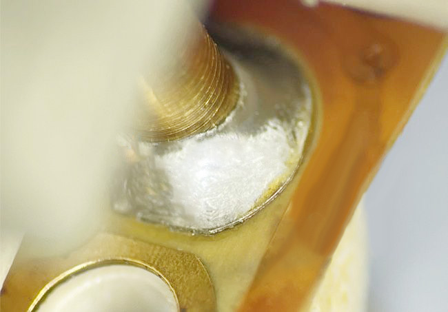 激光锡环焊接机样品