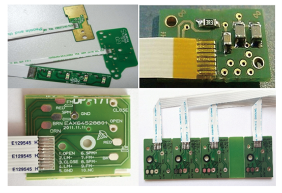FFC焊接样品_热压焊接设备