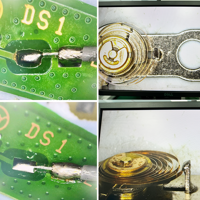 激光锡膏焊接样品_激光锡膏焊接机